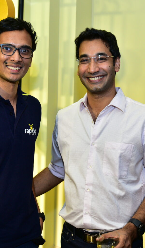 6 Aravind Sanka (Rapido) and Vamsi Krishna (Vedantu)